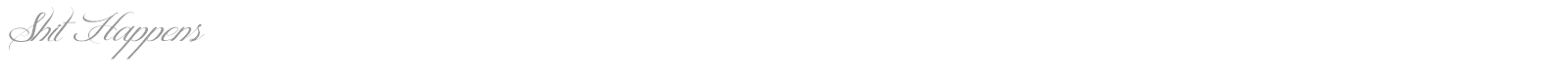 Shit Happens font preview
